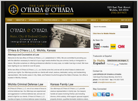 O'Hara & O'Hara Law Website